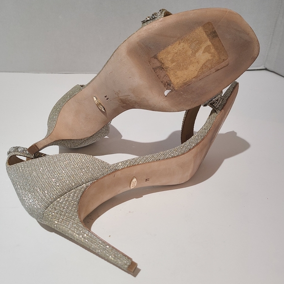 Badgley Mischka Collection Urina Heeled Sandal in‎ 11 - Picture 6 of 7